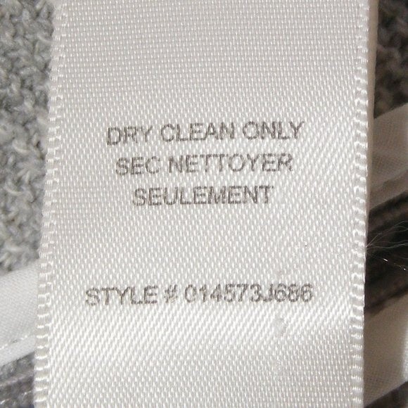 REBECCA TAYLOR Jacket, 6, Bulky Tweed Knit, Color Panels, Crochet seams, Gray - Picture 8 of 11